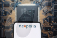 Photo Illustration Of Nexperia On A Phone Screen
