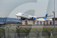 Boeing 787 Dreamliner Departing From Brussels