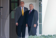 President Trump Greets Prime Minister Orban At the White House