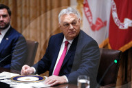 Trump hosts lunch with PM Orban of Hungary