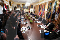 Trump hosts lunch with PM Orban of Hungary