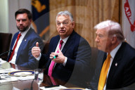 Trump hosts lunch with PM Orban of Hungary