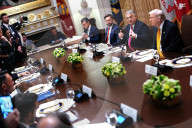 Trump hosts lunch with PM Orban of Hungary