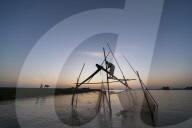 Bangladesh: Traditional Fisherman 
