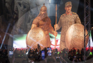 Iran-State Event, Kneel Before Iranians