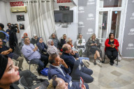 Press Conference Warns Of Deteriorating Health Of Hunger-Striking Prisoner Jaouhar Ben Mbarek In Tunis