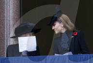 Die britische Königsfamilie bei der Gedenkfeier anlässlich des Remembrance Sunday 2025 in London