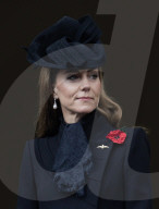 Die britische Königsfamilie bei der Gedenkfeier anlässlich des Remembrance Sunday 2025 in London