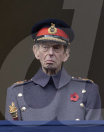 Die britische Königsfamilie bei der Gedenkfeier anlässlich des Remembrance Sunday 2025 in London