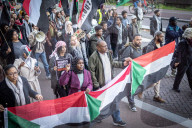 Protest Against War In Sudan