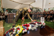 Funeral of Israeli hostage Omer Neutra