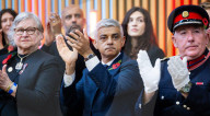 Sadiq Khan, London Mayor and London Assembly? honour fallen service personnel at City Hall.