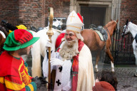 Traditional Martinszug Procession In Duesseldorf