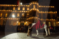 Traditional Martinszug Procession In Duesseldorf