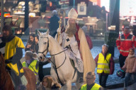 Traditional Martinszug Procession In Duesseldorf