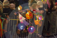 Traditional Martinszug Procession In Duesseldorf