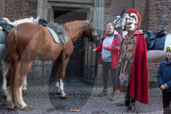Traditional Martinszug Procession In Duesseldorf