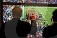 Trump attends Washington Commanders game