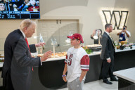 Trump attends Washington Commanders game