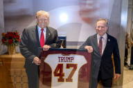 Trump attends Washington Commanders game