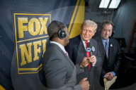 Trump attends Washington Commanders game