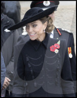 Kate Middleton at Armistice Day service