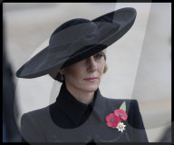 Kate Middleton at Armistice Day service