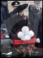 Kate Middleton at Armistice Day service
