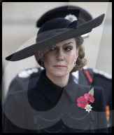 Kate Middleton at Armistice Day service