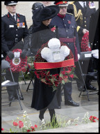 Kate Middleton at Armistice Day service