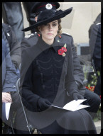 Kate Middleton at Armistice Day service