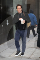 Matthew Rhys arrives at GMA in New York City