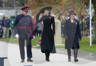 Kate Middleton at Armistice Day service