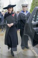 Kate Middleton at Armistice Day service