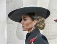 Kate Middleton at Armistice Day service
