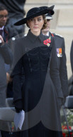 Catherine bei der nationalen Armistice Day-Gedenkfeier in Alrewas