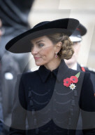 Catherine bei der nationalen Armistice Day-Gedenkfeier in Alrewas