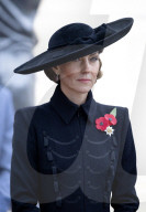 Catherine bei der nationalen Armistice Day-Gedenkfeier in Alrewas