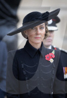 Catherine bei der nationalen Armistice Day-Gedenkfeier in Alrewas