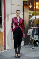 PFW - Mugler Street Style
