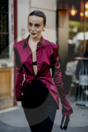PFW - Mugler Street Style