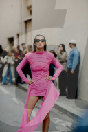 PFW - Mugler Street Style