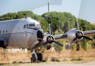 Old Douglas C-54E Skymaster at the Getafe Military Air Base