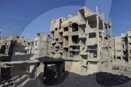 Life Returns to Damascus District - Syria