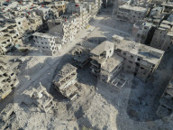 Life Returns to Damascus District - Syria