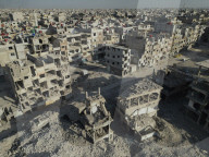 Life Returns to Damascus District - Syria