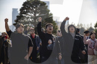 Rally At National Assembly Demands Recovery Of 740 Billion Won From Daejang-dong Scandal And Denounces Prosecutorial Pressure