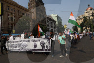  Protest March Against The Delhi Car Blast In Kolkata, India - 12 Nov 2025