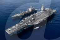 USS Gerald Ford on patrol in Mediterranean