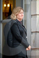 Yael Braun-Pivet Welcomes Mahmoud Abbas At The National Assembly - Paris